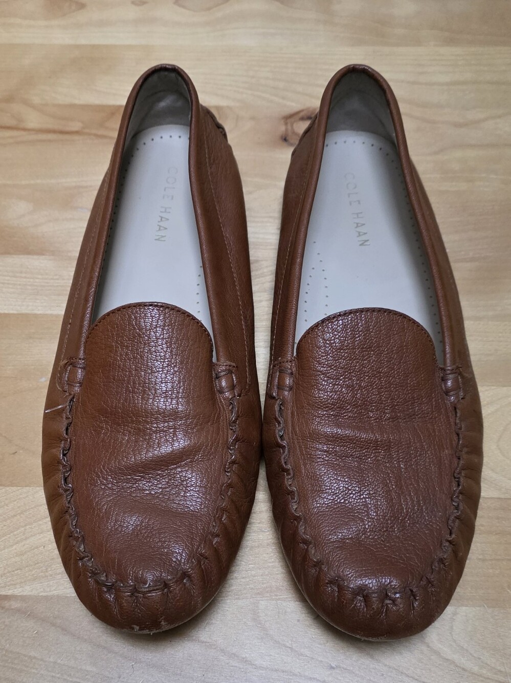 COLE HAAN | Tan Driving Moccasins, Sz. 10 1/2 B